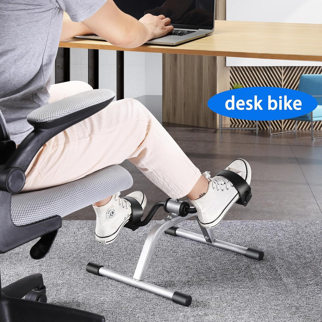 Mini Pedal Exercise Bike – Portable Fitness Cycle for Home & Office | Arm & Leg Workout Machine | Compact Physiotherapy Pedaler