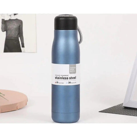 Stainless Steel Sport Thermos Water Bottle, 550 Ml