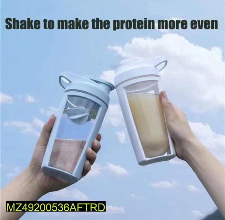 500 Ml Capacity Portable Shaker Water Bottle