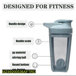 500 Ml Capacity Portable Shaker Water Bottle