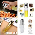 Glass Oil Spray Bottle with Stainless Steel Pump